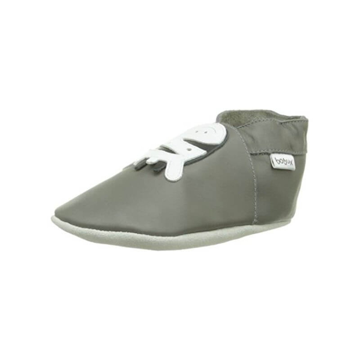 Chaussons bébé taille XL zèbre gris, BOBUX
