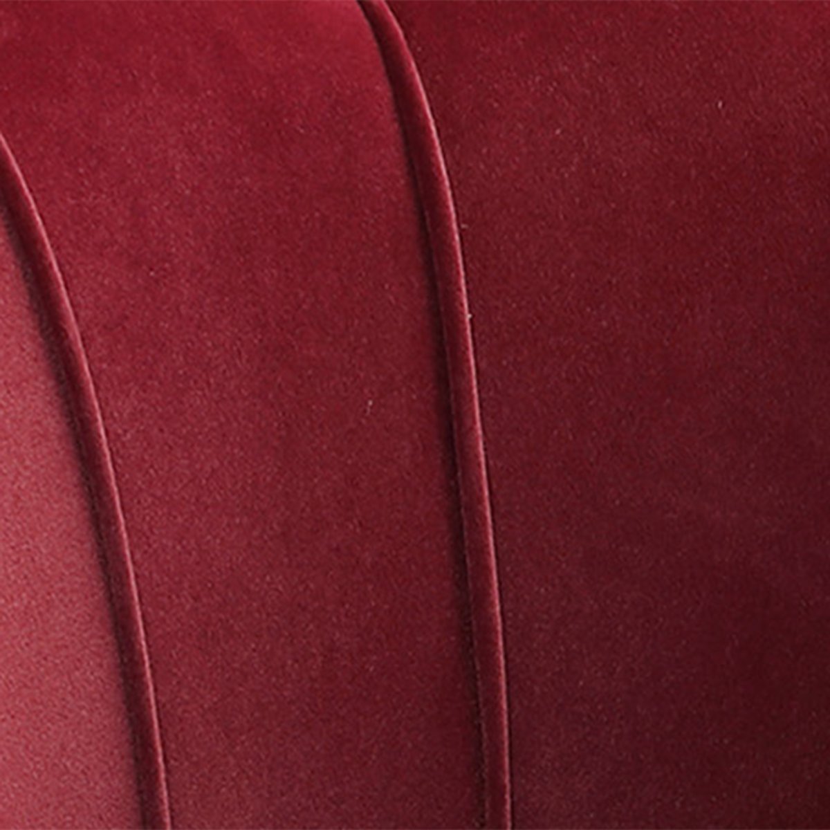 Président du club Velours (100% polyester) rouge vineux, HOMCOM