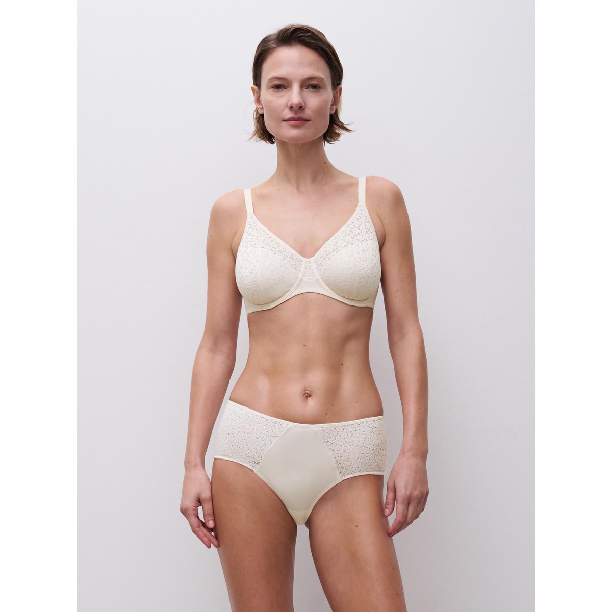 Soutien-gorge moulé emboîtant Norah talc, CHANTELLE