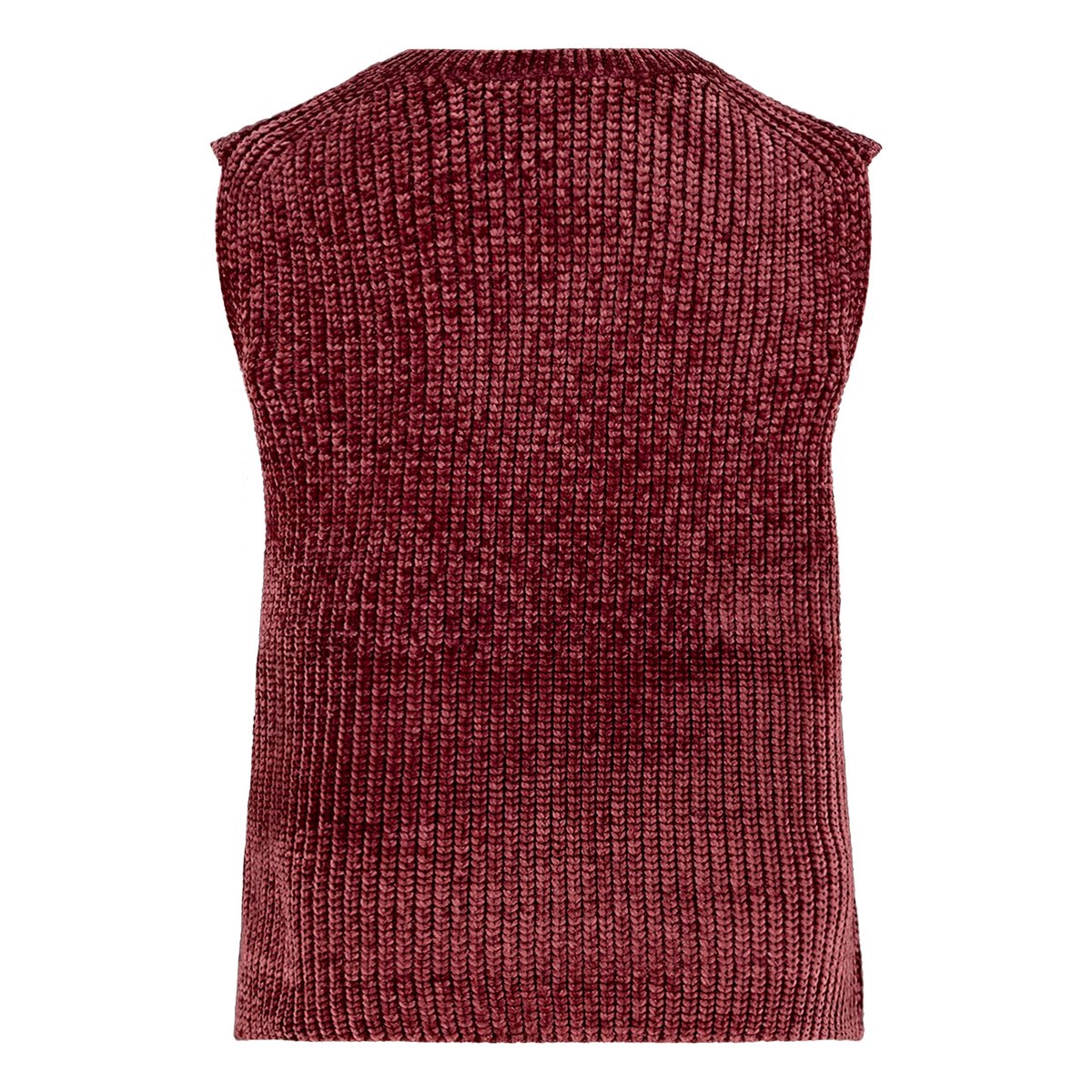 Pull-over en maille sans manches fall burgundy, BETTY & CO