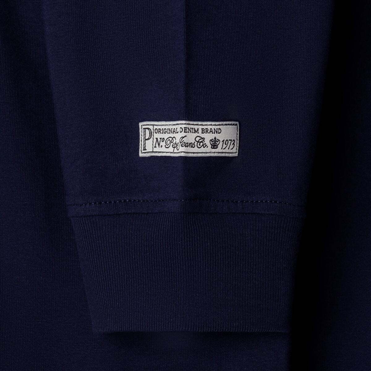 Polo Rugby Manches Longues Coupe Regular marine, PEPE JEANS