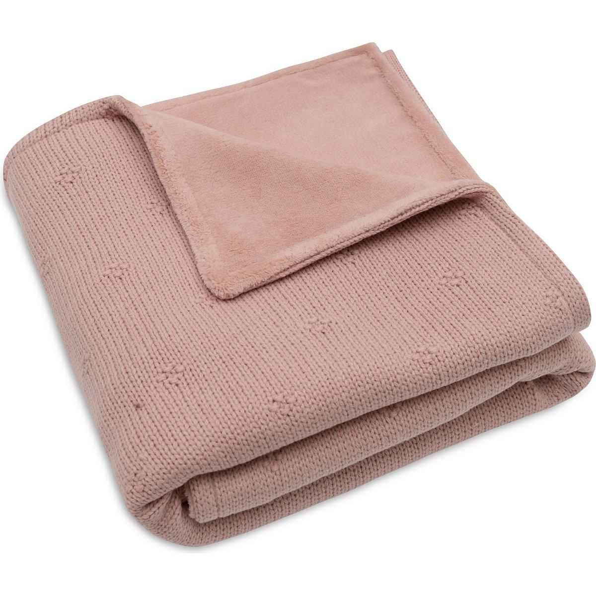 Couverture en polaire rose, JOLLEIN