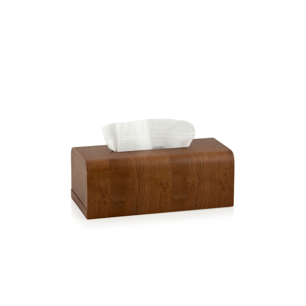Boîte à Mouchoirs Rectangulaire en Bois de Noyer bois, WADIGA