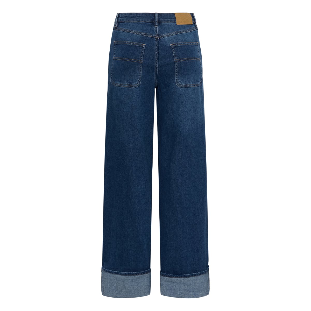 Jeans bleu medium blue washed denim, KAFFE