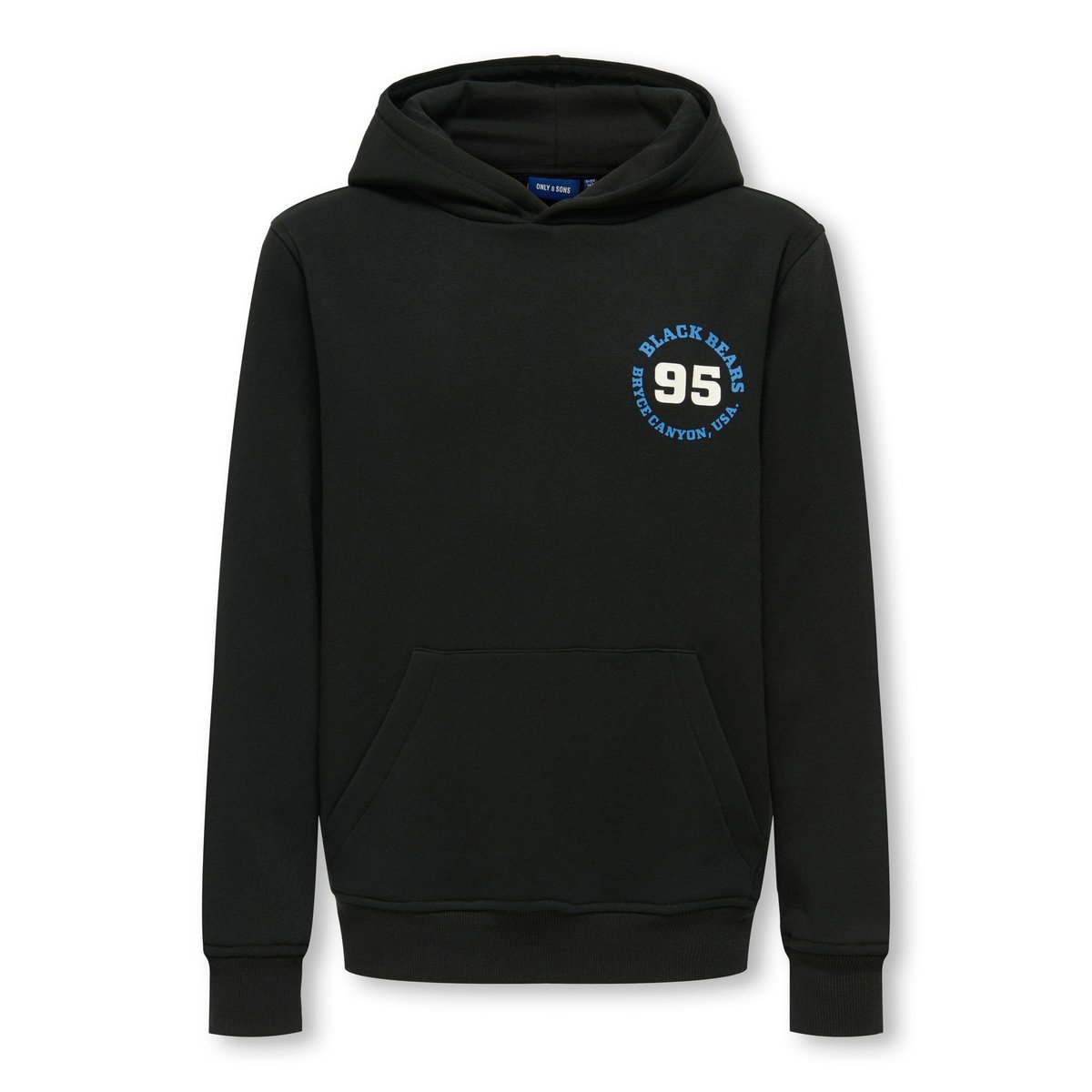 Sweat À Capuche black 1, ONLY & SONS JUNIOR