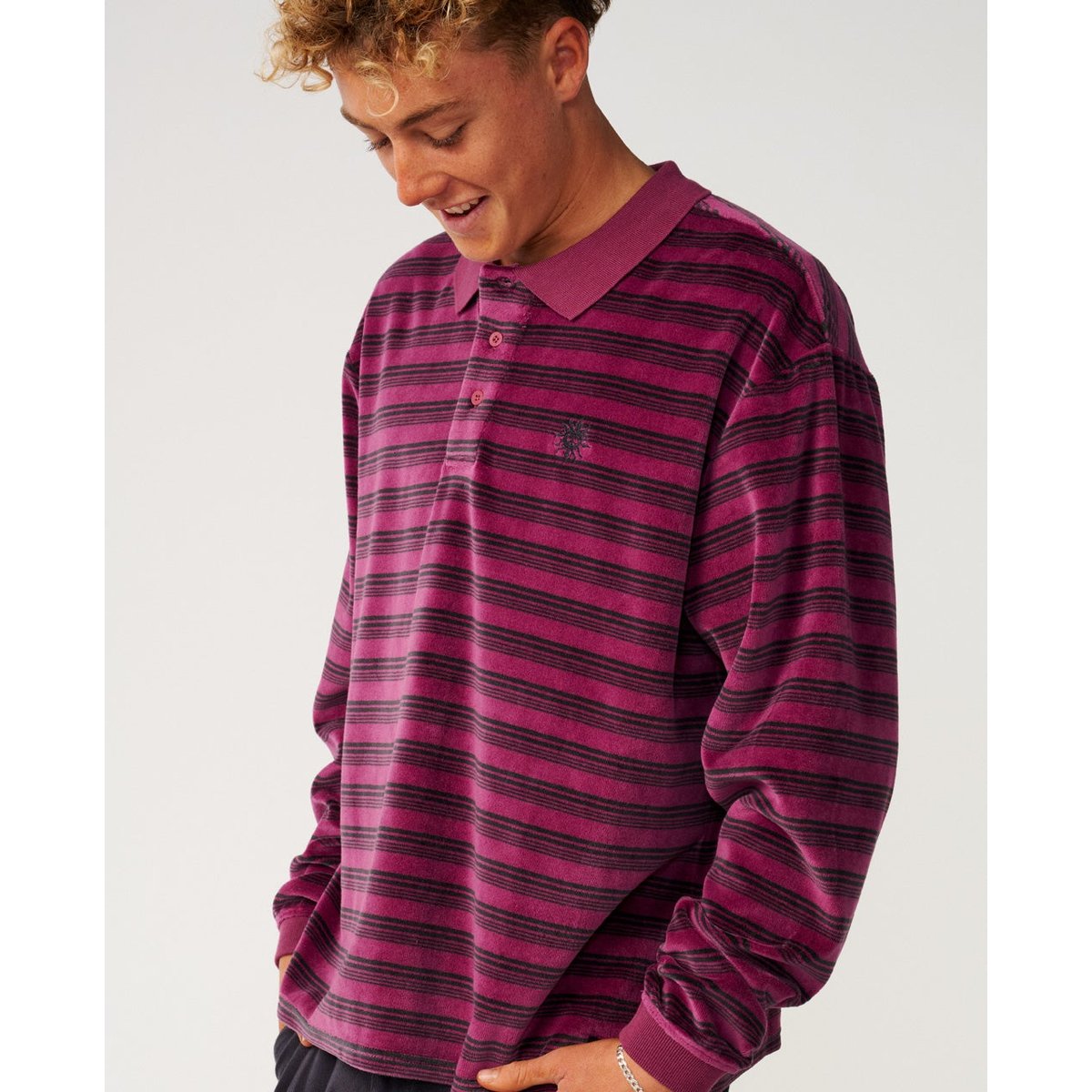 Polo Disorder royal plum, RIP CURL