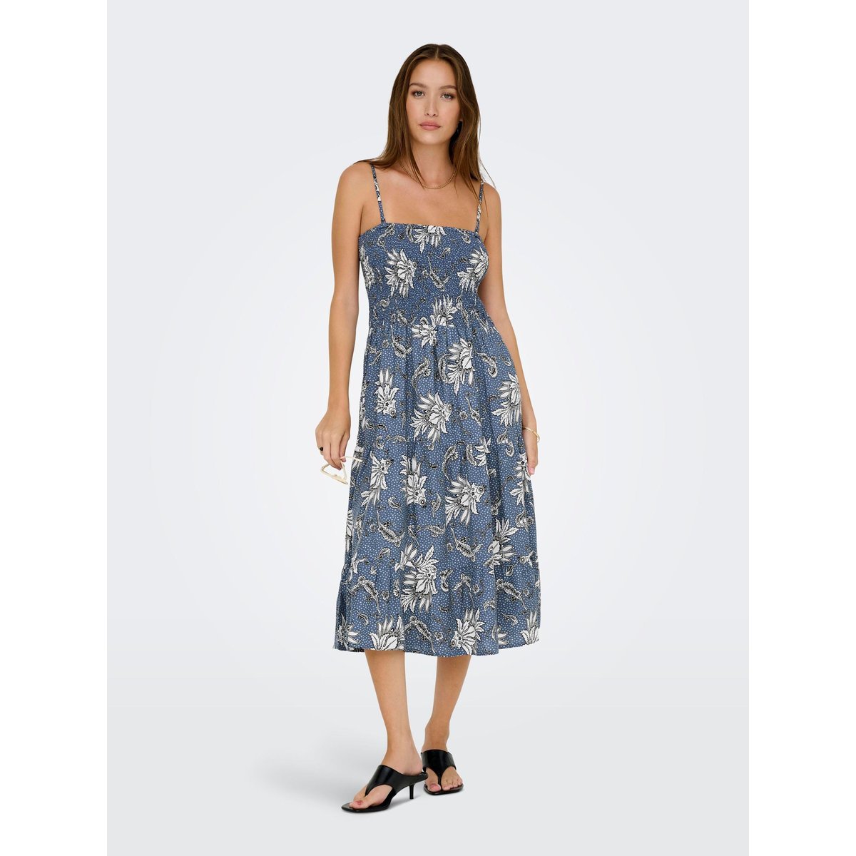Robe vintage indigo, ONLY