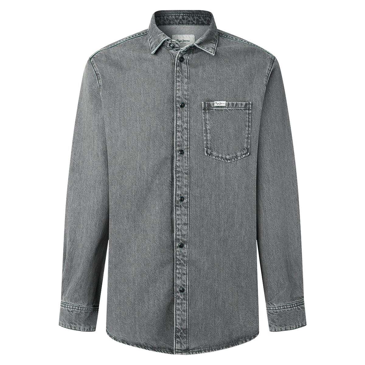 Chemise Regular Fit En Denim jean, PEPE JEANS