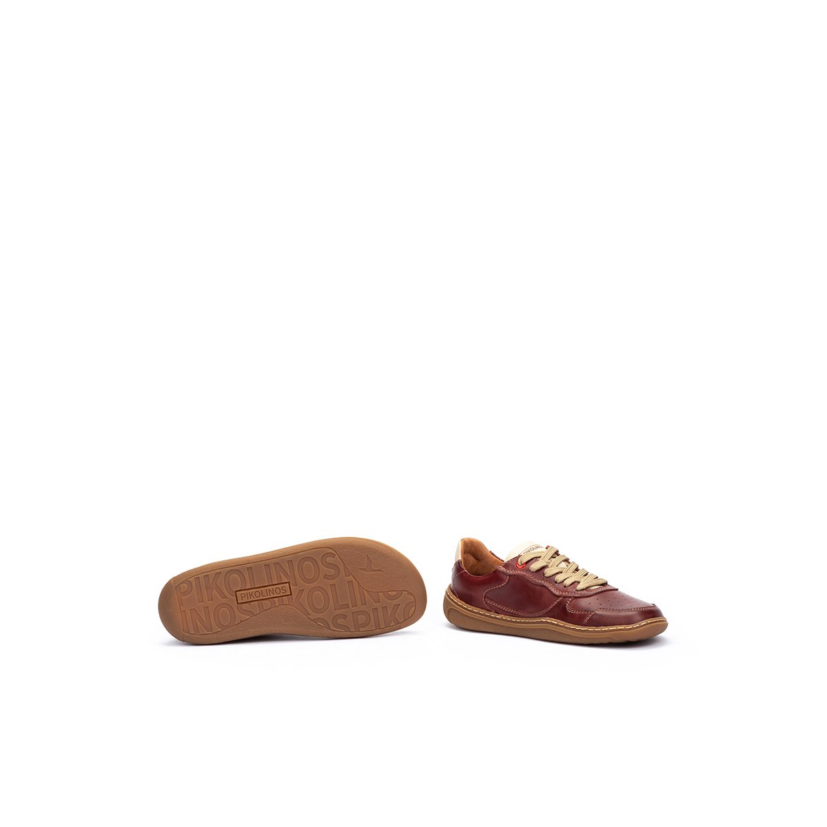Baskets cuir Aranjuez Barefoot arcilla, PIKOLINOS