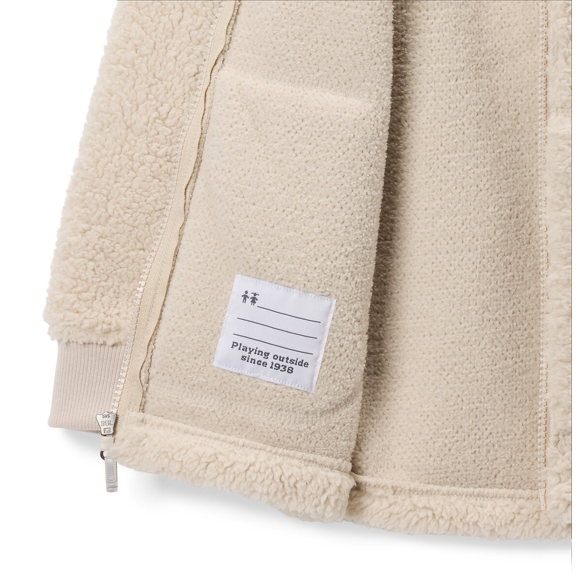 Chaqueta sherpa con cremallera Columbia Rugged Ridge™ II beige , COLUMBIA