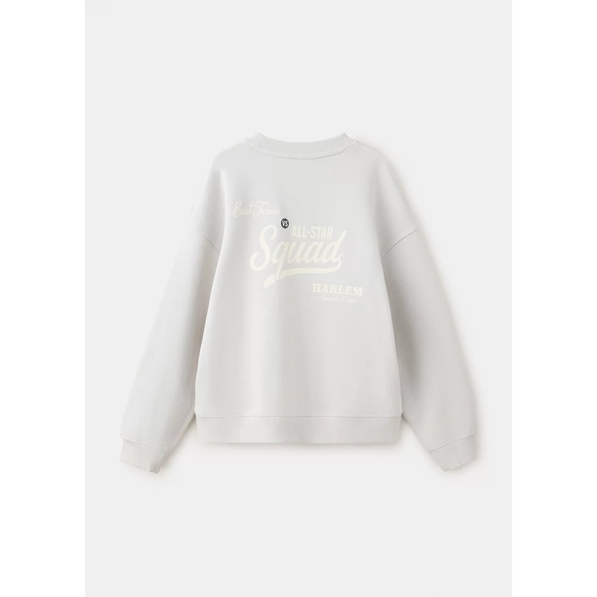 Sweat-shirt oversize imprimé gris glacé, MANGO KIDS
