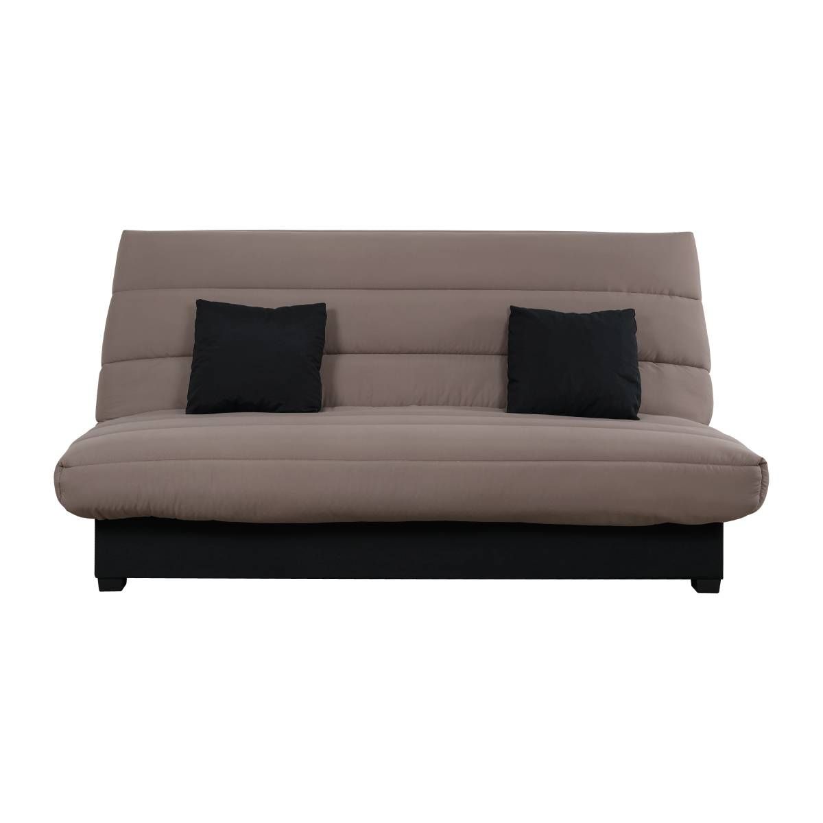 Banquette CC CHAUMONT 130x190, gris taupe, RELAXIMA