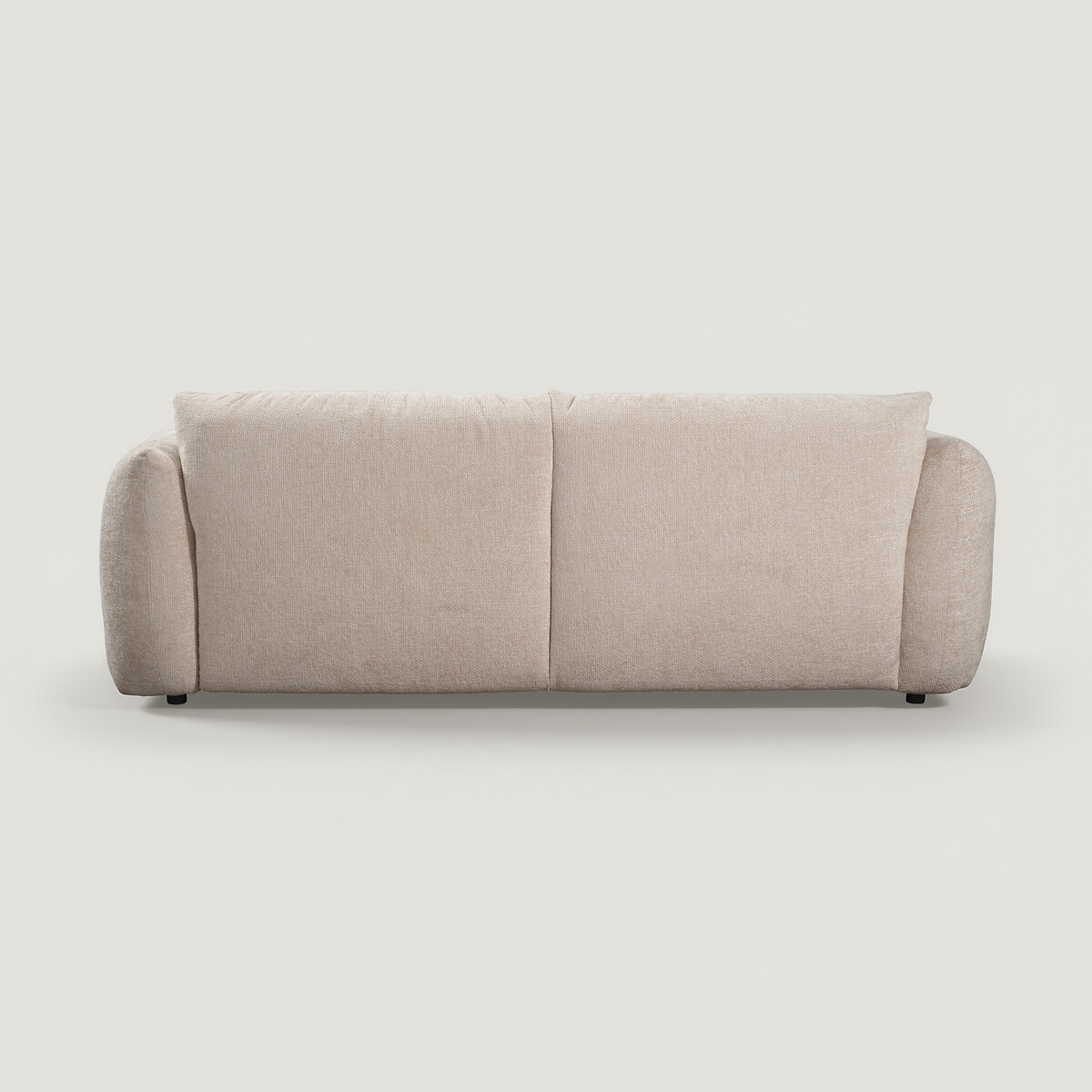 Barolo Pillow-Shaped Velvet 3 Seater Sofa pearly beige, ÉDITÉ
