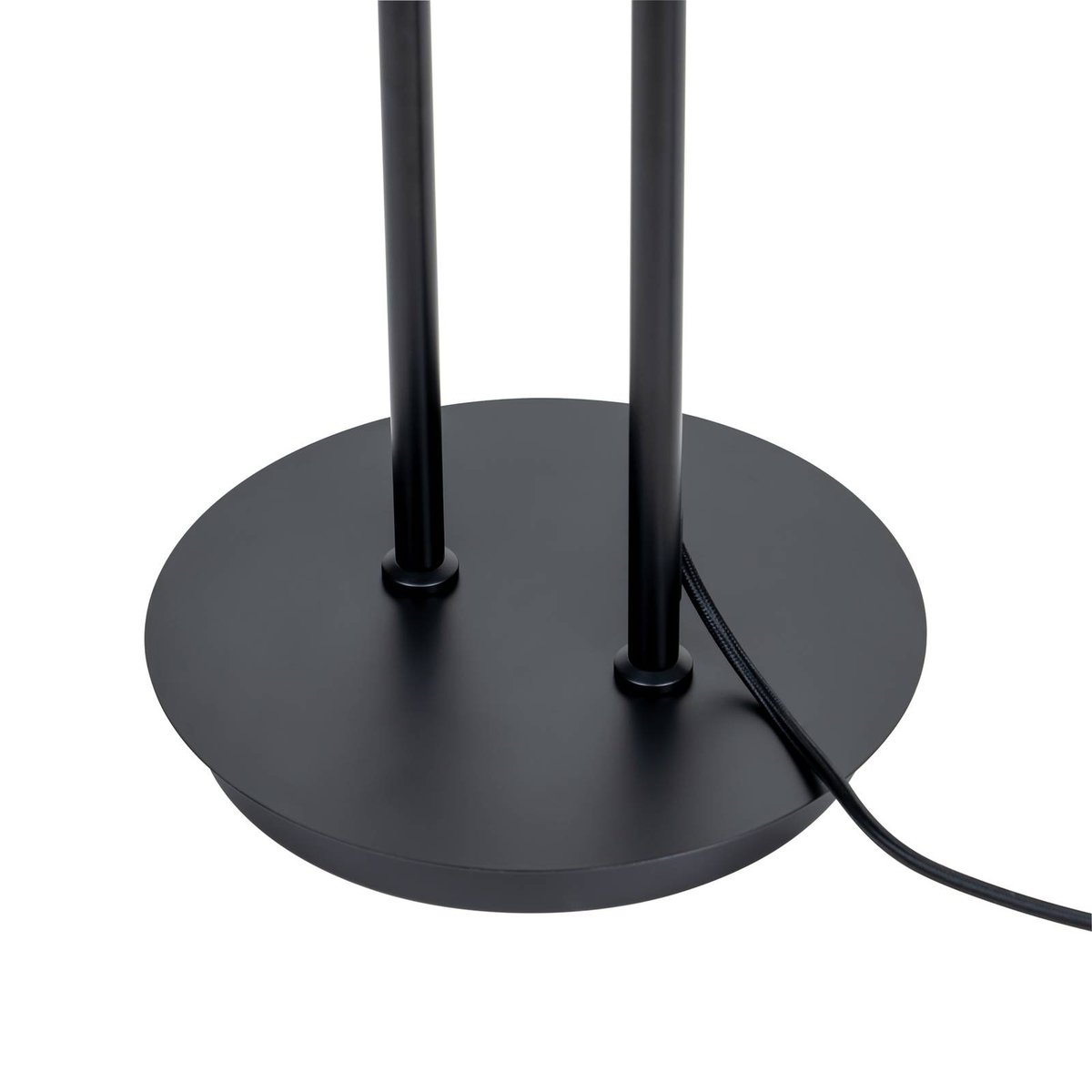 Lampadaire en métal design, Linnard noir, LUCANDE