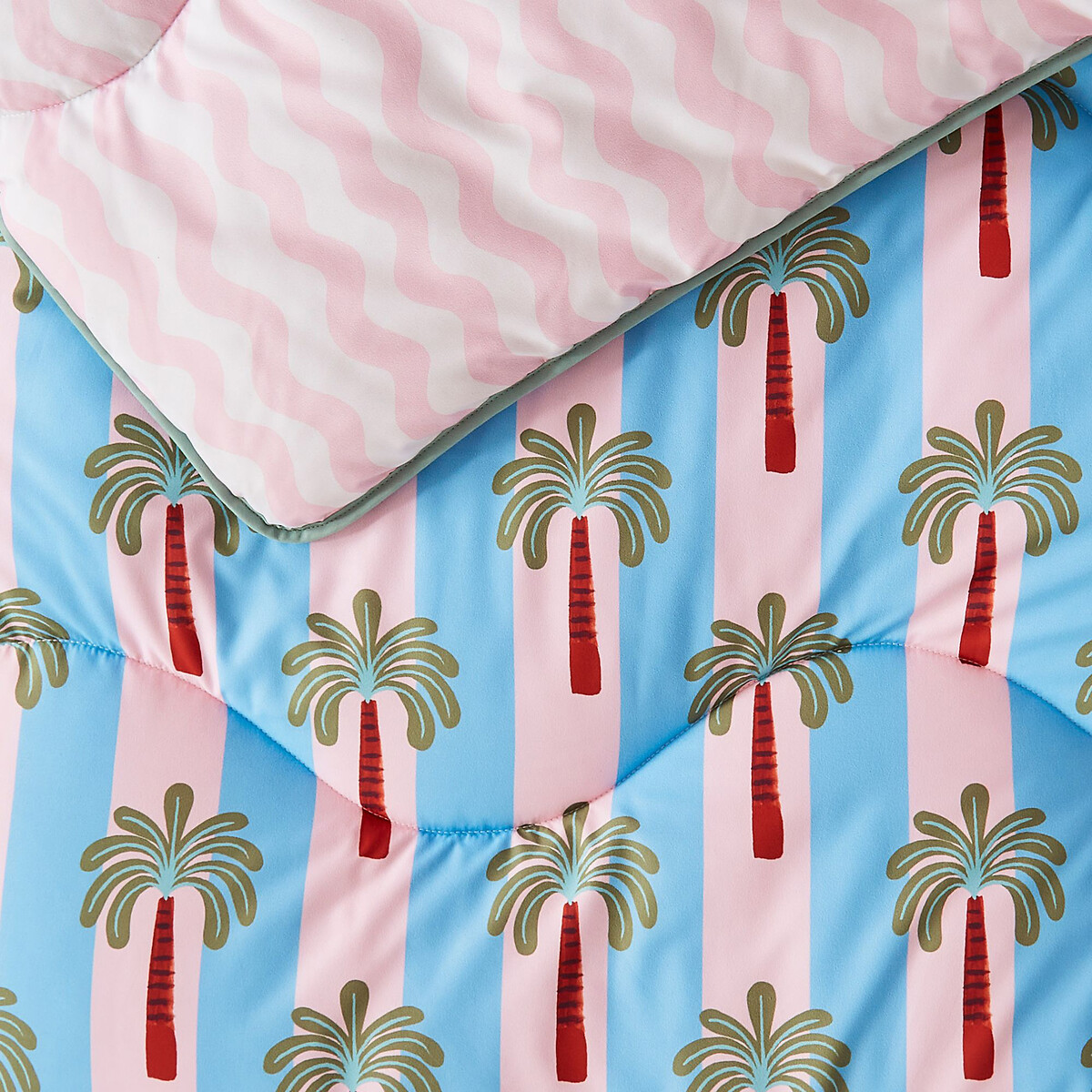 Eleanor Bowmer 10.5 Tog Electric Coast Coverless Duvet and Pillowcase Set multi-coloured, NIGHT LARK