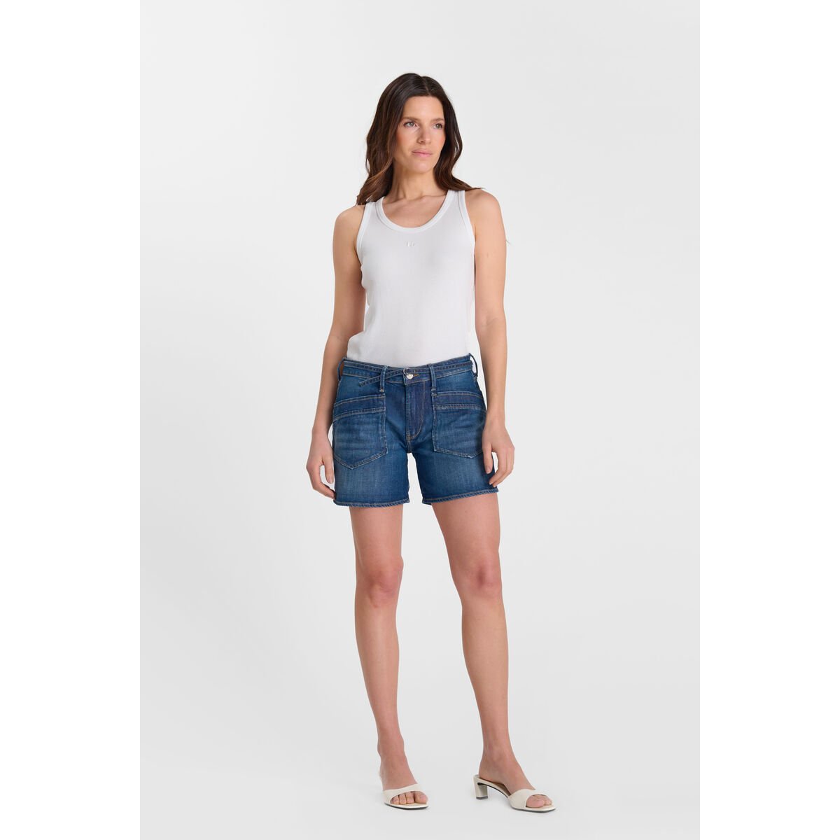 Short en jeans SIBENIK blue, LE TEMPS DES CERISES