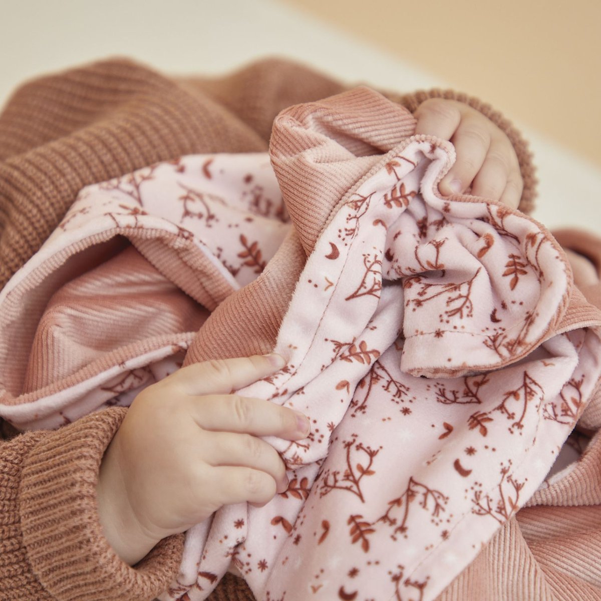 Ma couverture doudou rose, KALOO