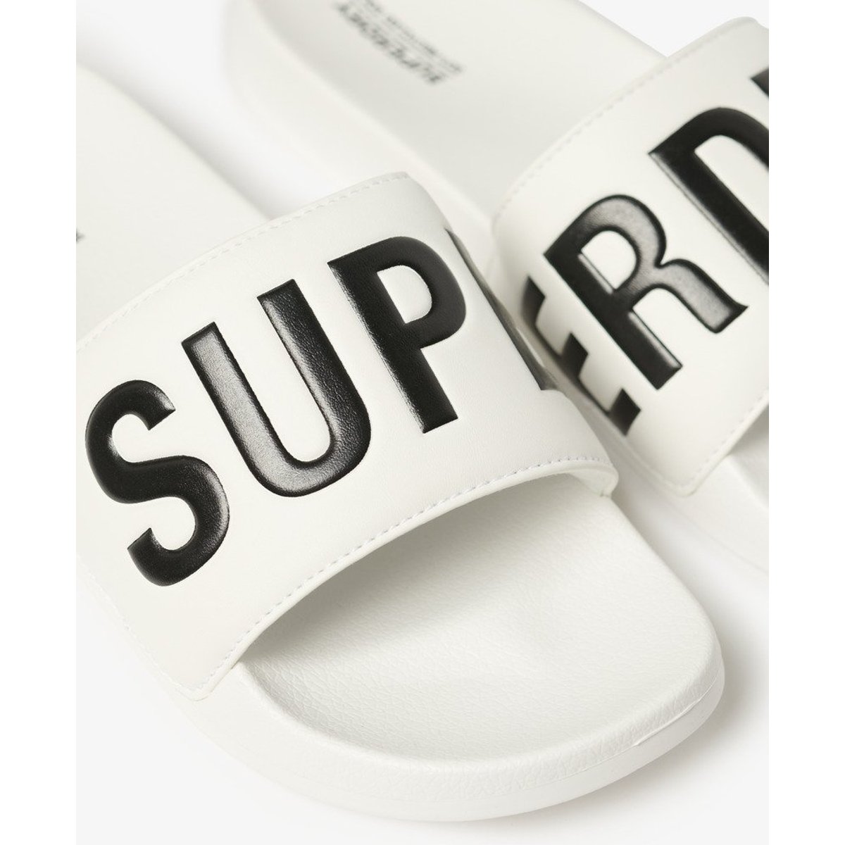 Sandales de piscine véganes Core optic/noir, SUPERDRY