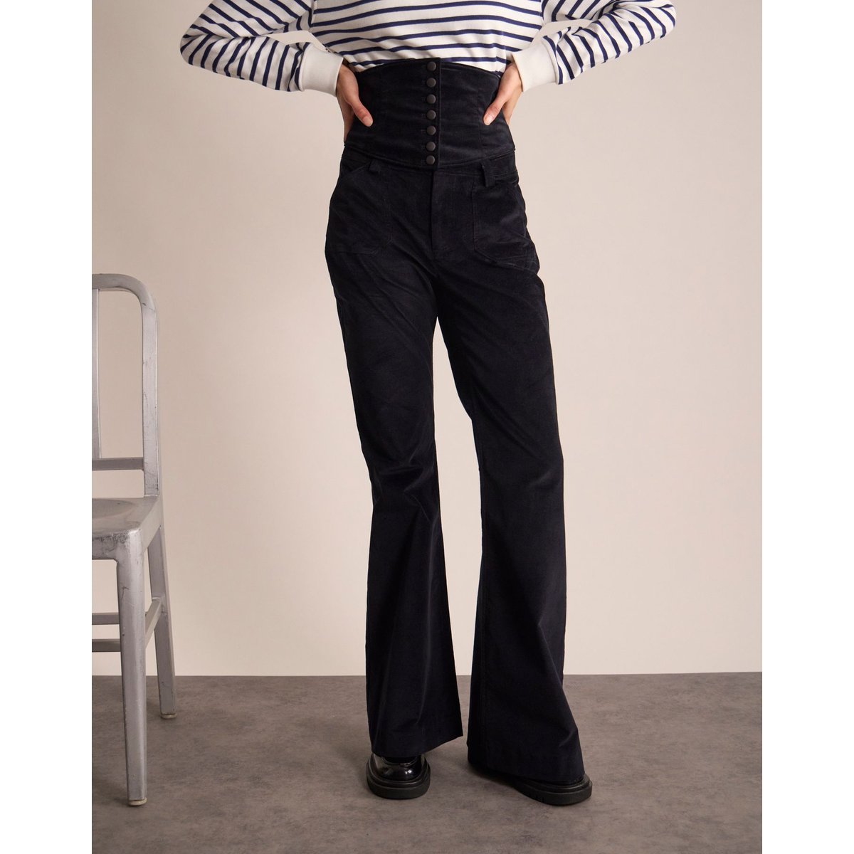 Ceinture Sylla noir, INES DE LA FRESSANGE PARIS