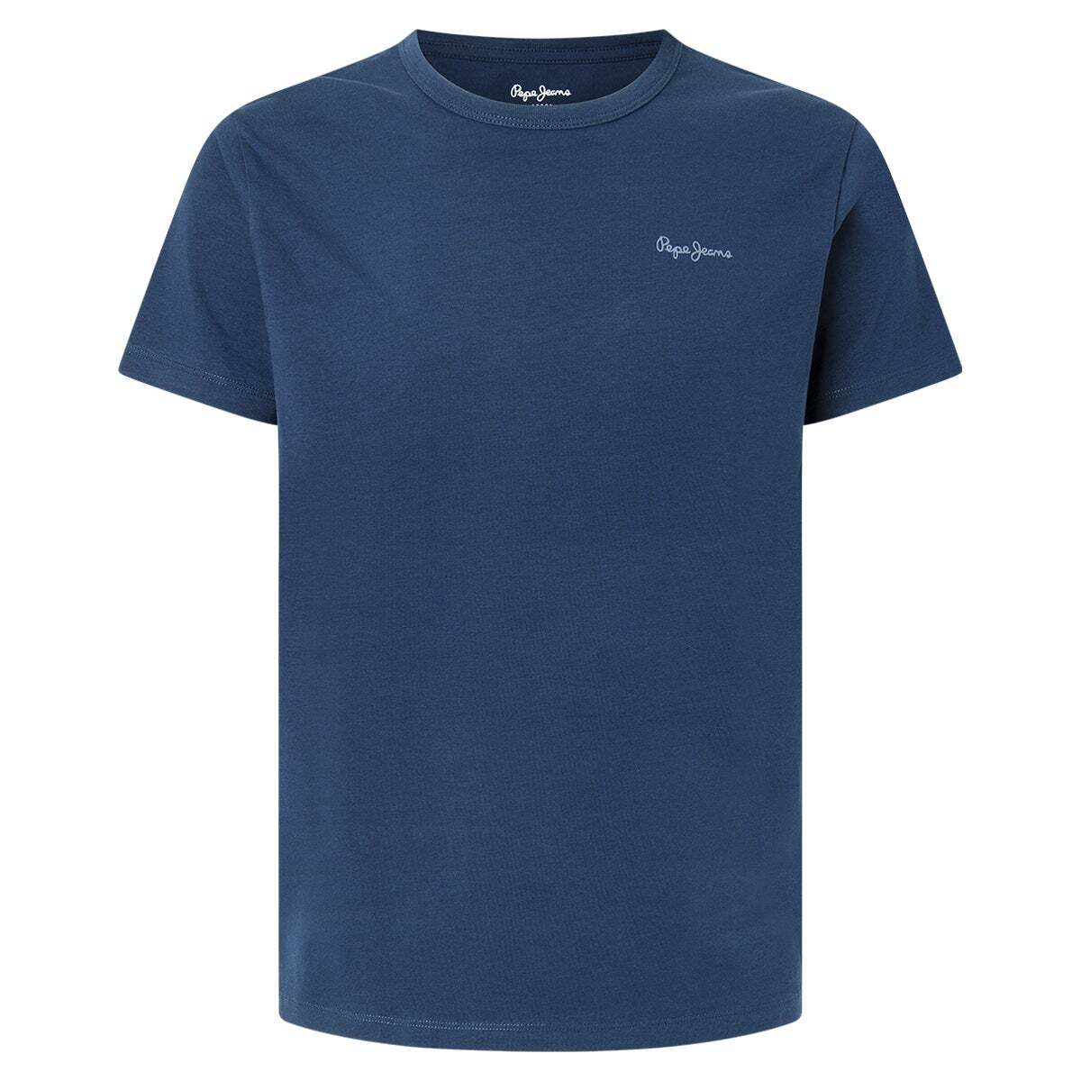 T-Shirt Coupe Slim Avec Logo marine, PEPE JEANS