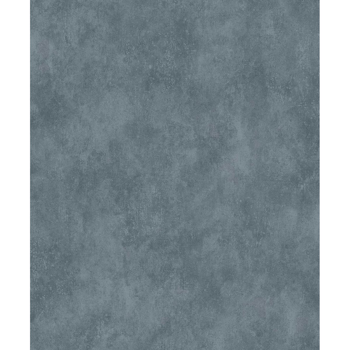 Papier peint uni effet patine bleu canard bleu, HEXOA