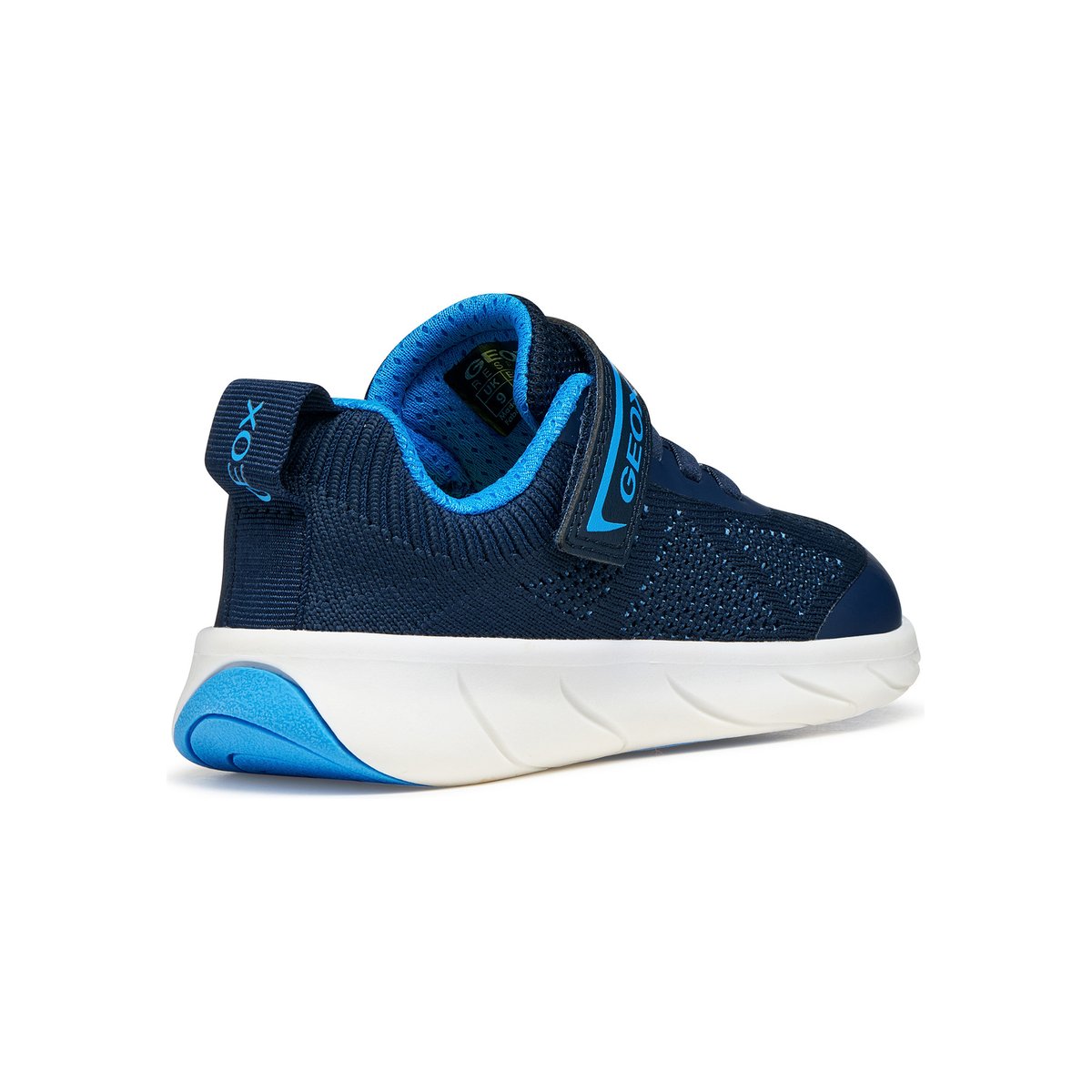 Baskets  J FOOT-RUN bleu marine/bleu ciel, GEOX