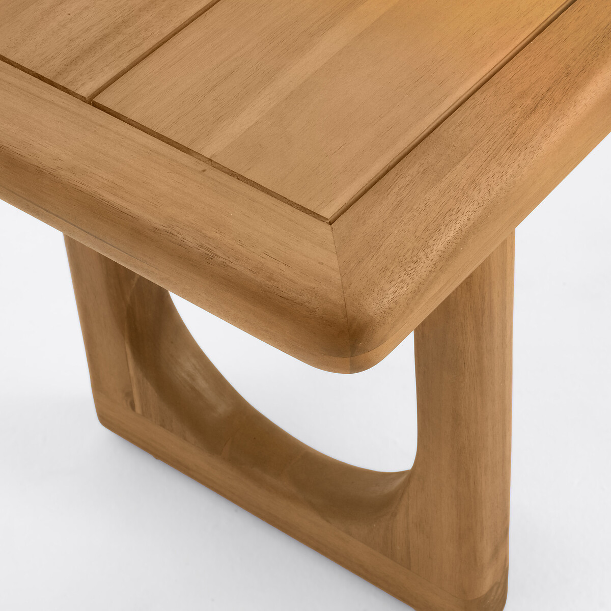 Banc de table de jardin en acacia massif, DOUVE acacia, LA REDOUTE INTERIEURS