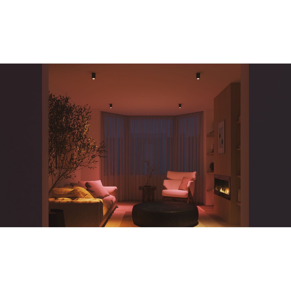 Ampoule LED connectée Essential GU10 White&Color Ambiance couleur unique, PHILIPS HUE