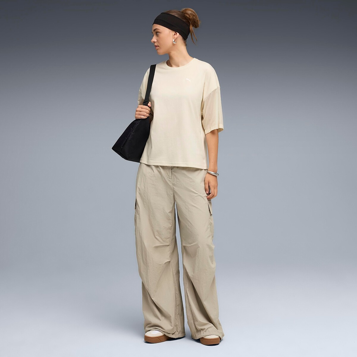 Oversized T-shirt HER ecru, PUMA