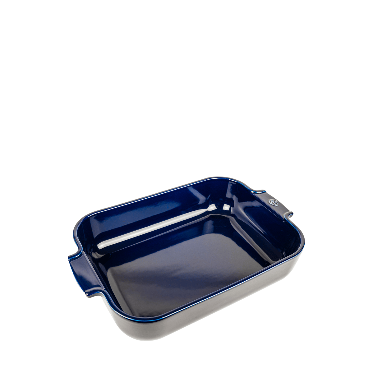 Plat four céramique rectangle bleu 36 cm - bleu profond, PEUGEOT