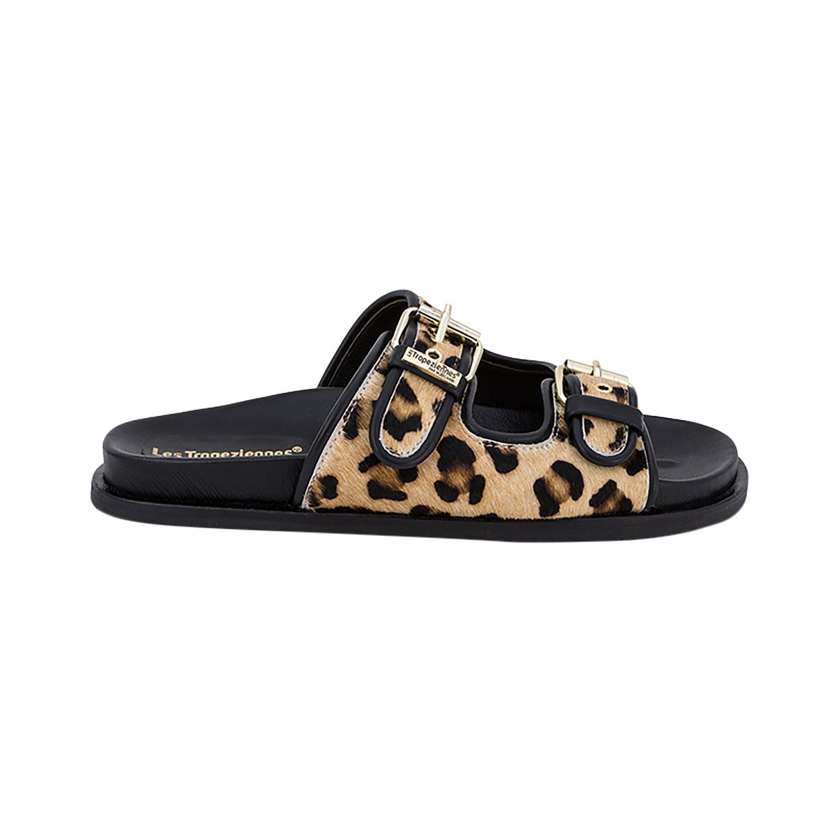 Mules Cuir Les Tropeziennes Par M.belarbi Doxy leopard, LES TROPEZIENNES PAR M.BELARBI