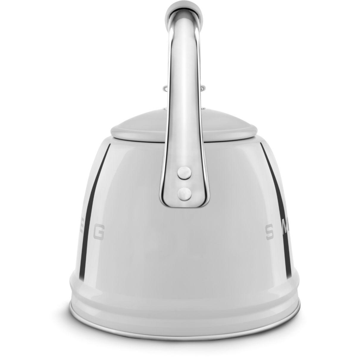 Bouilloire sifflante 2.3L Silver couleur unique, SMEG