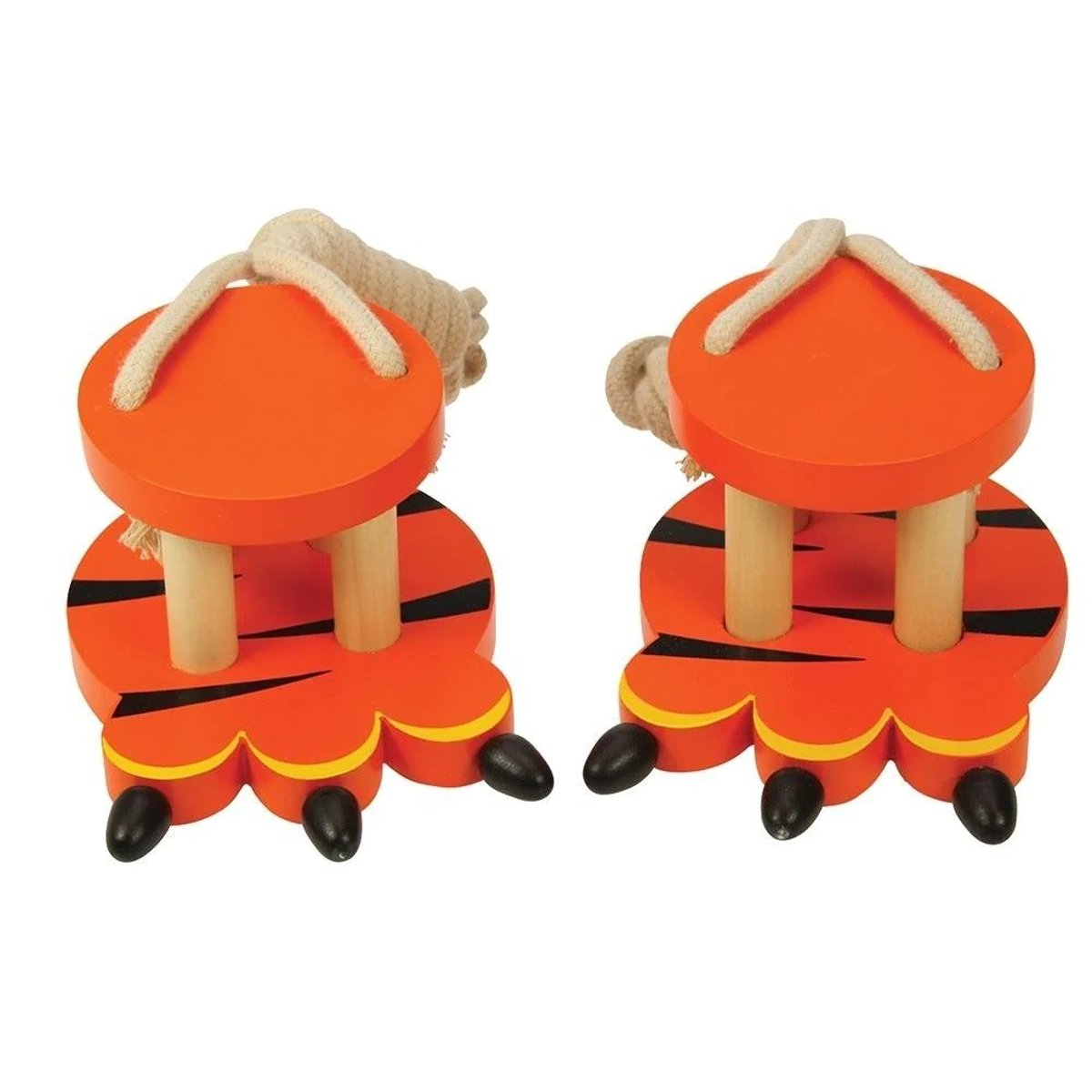 Échasses pattes de tigre orange, BIGJIGS