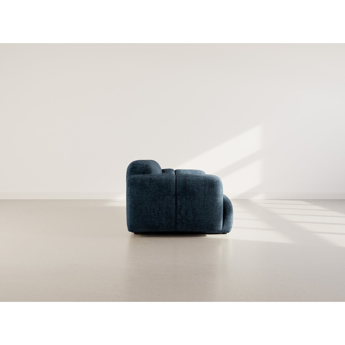 Canapé Modulable 2 places - GRACE bleu, BEST MOBILIER