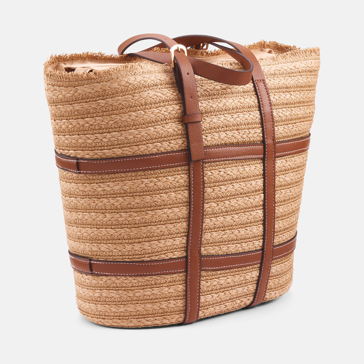 Panier shopper, Kirstine beige, PIECES