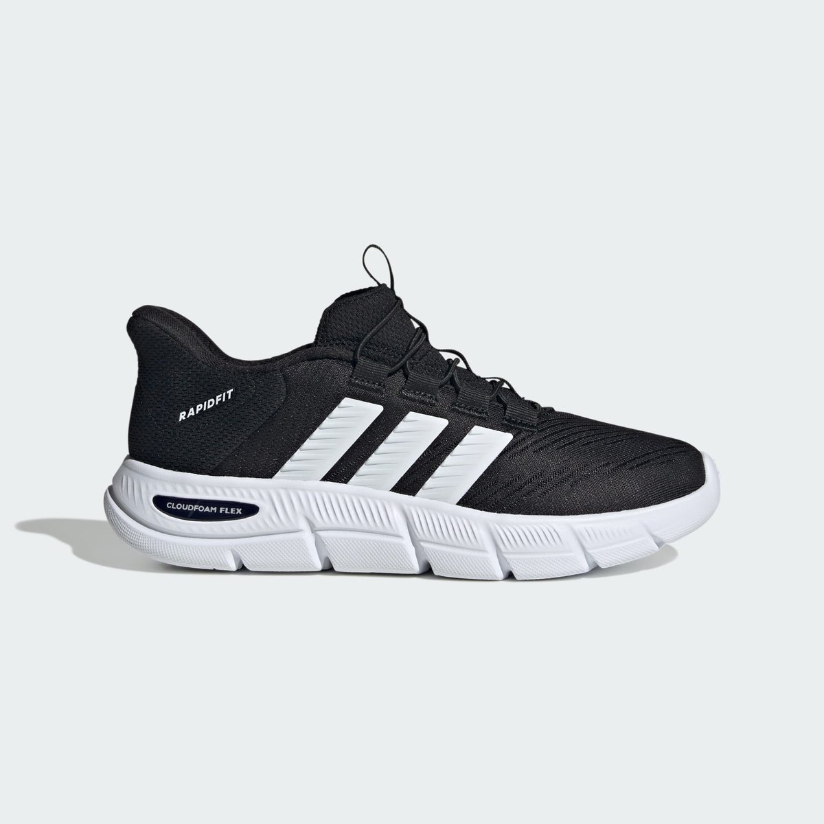 Chaussure Cloudfoam Flex Rapidfit Chaussure Cloudfoam Flex Rapidfit core black / cloud white / silver metallic, ADIDAS SPORTSWEAR