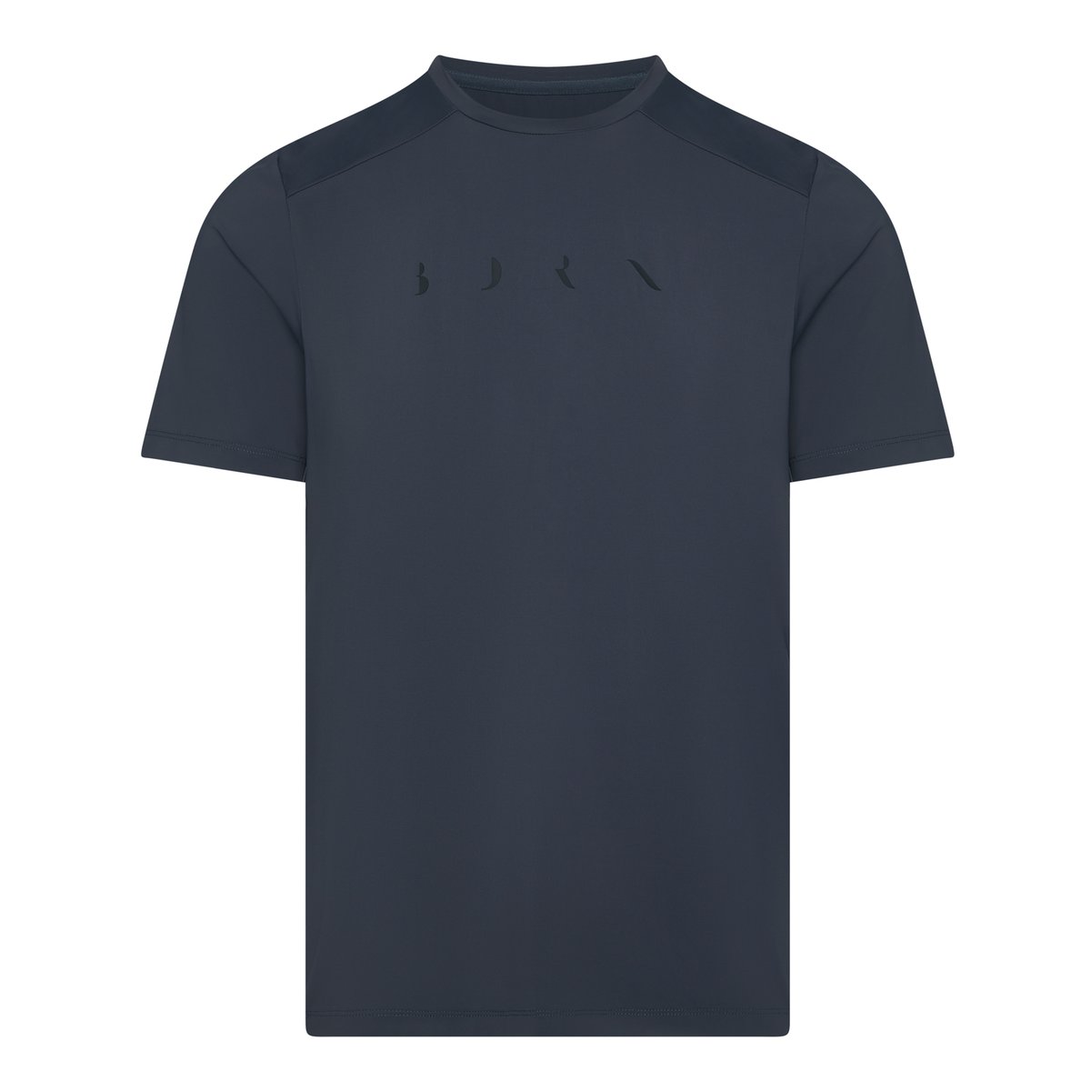 T-shirt de sport homme Volta 2.0 Manches courtes séchage rapide gris charbon, BORN