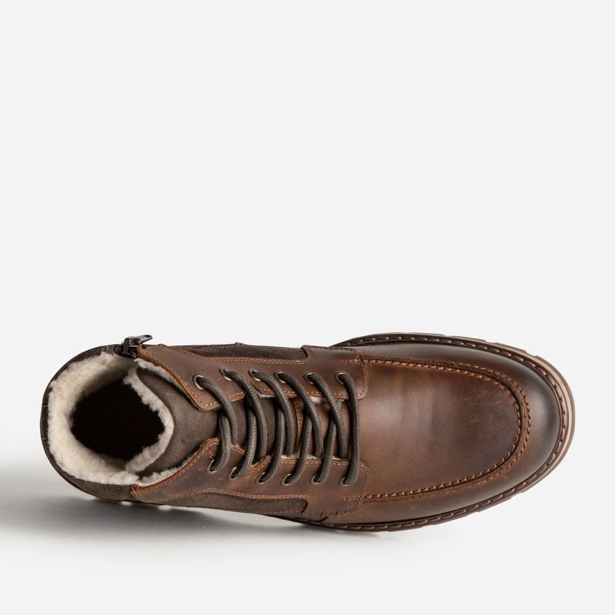 Boots en cuir LOUNESS cognac, ERAM