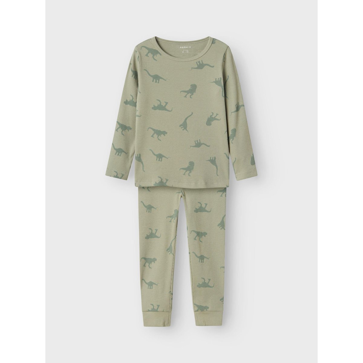 Pyjama À manches longues agave green, NAME IT