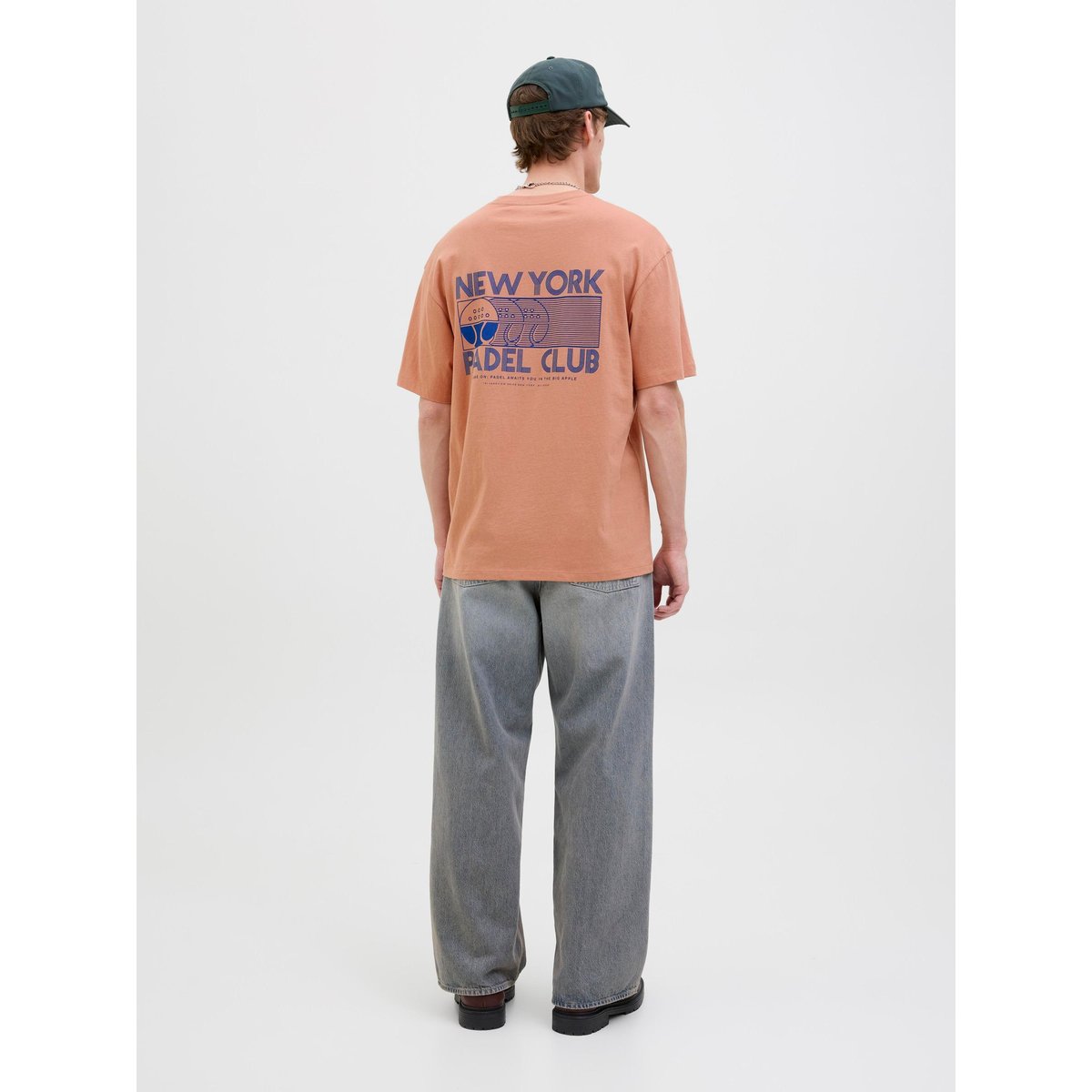 T-Shirt rose - dusty coral, JACK & JONES