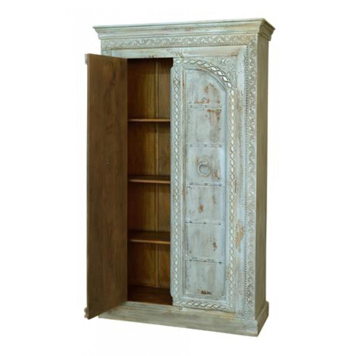 Armoire - PHÉDÉLINE bleu, DECORATION D’AUTREFOIS