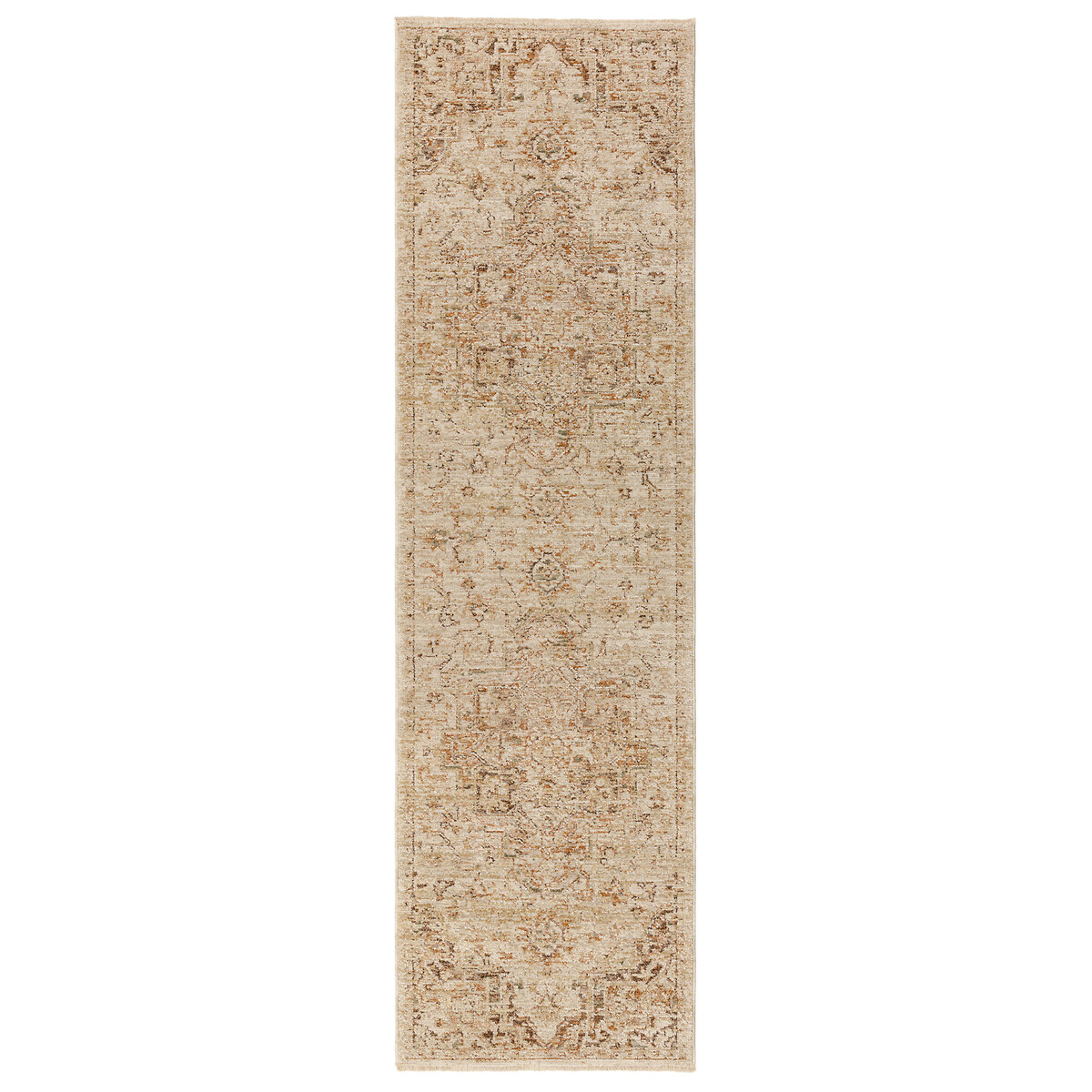 Heriz Serapi Copper Runner Rug copper-coloured orange, SO'HOME