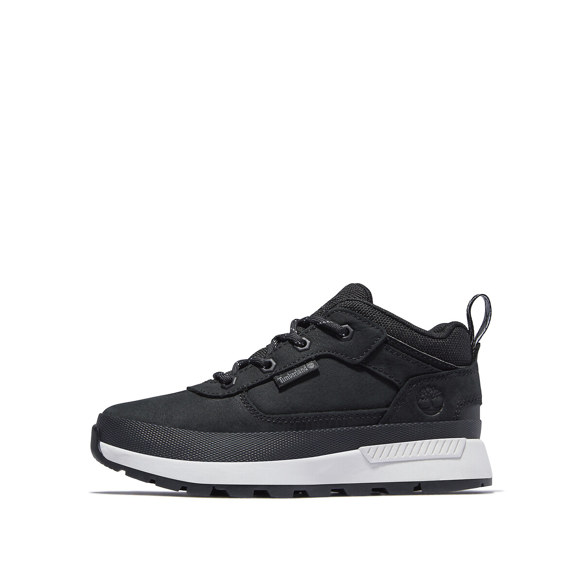 Kids Field Trekker Low Lace Leather Trainers black, TIMBERLAND