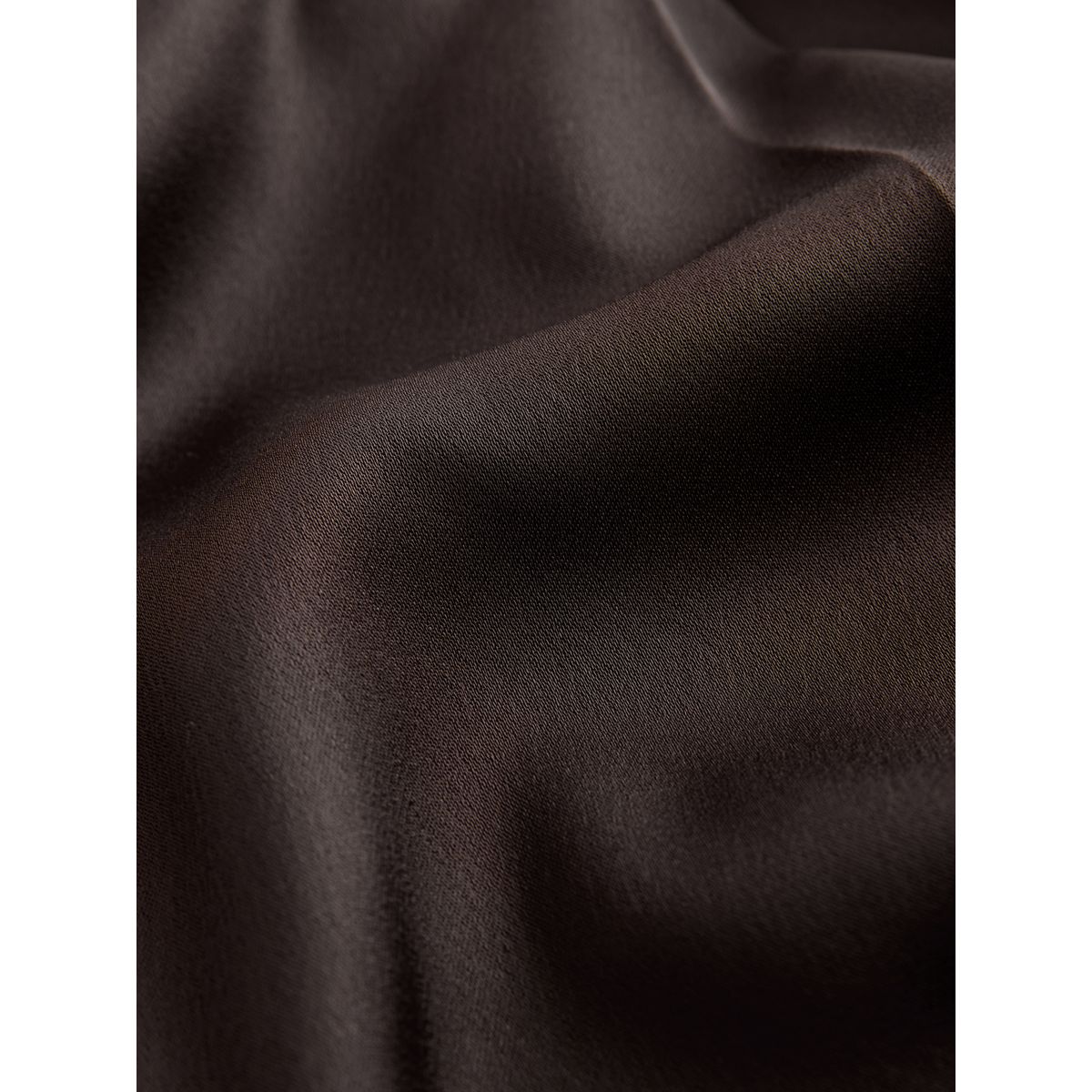 Kilt mi-long en satin plissé marron chocolat, NEXT