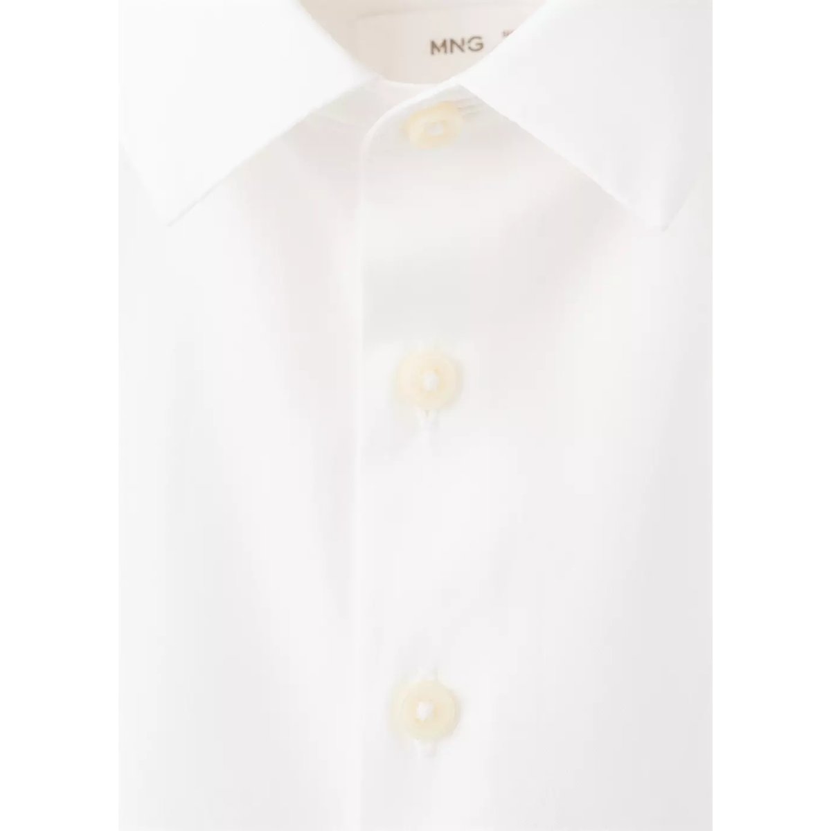 Chemise oxford en coton blanc, MANGO BABY