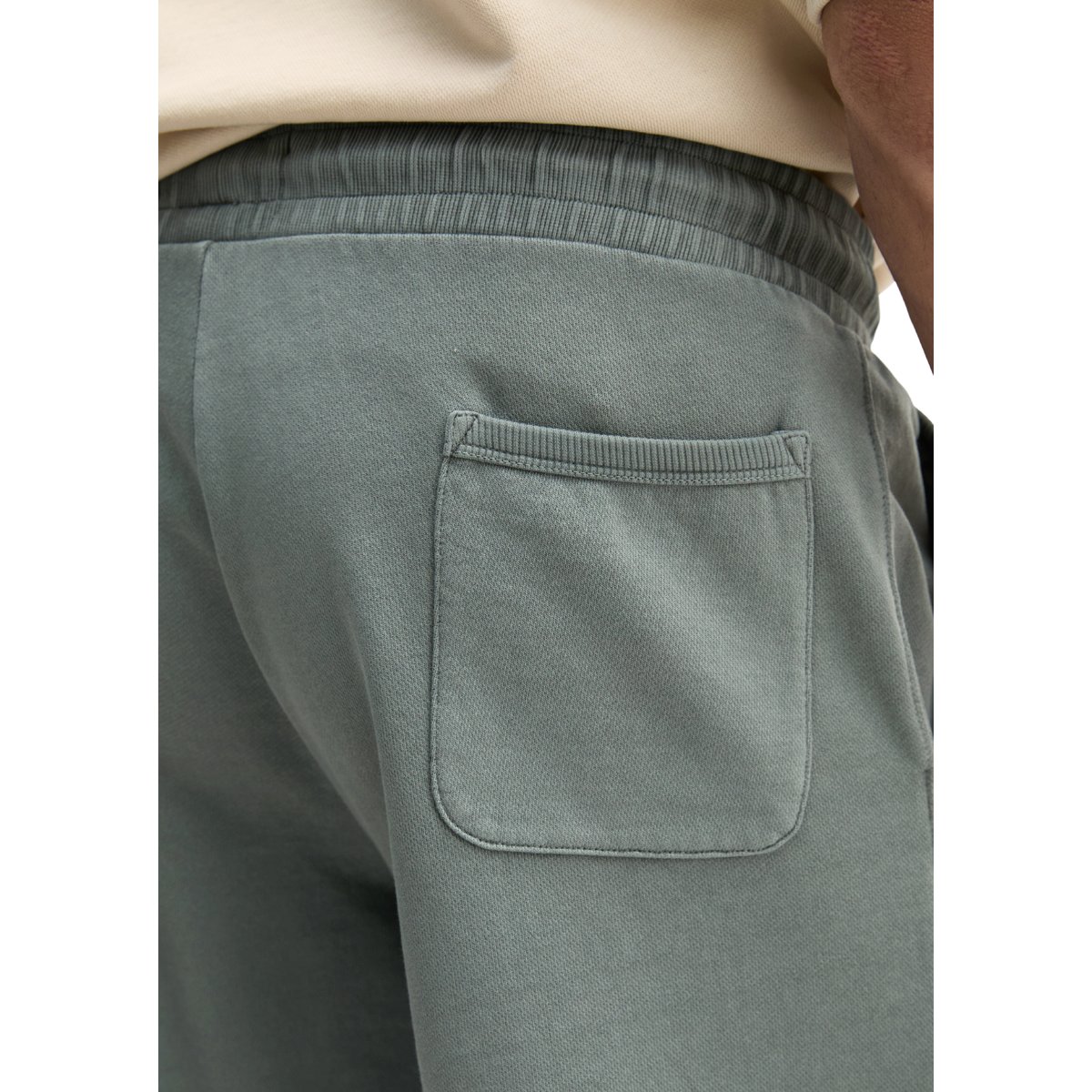 Sweatshort régulier en coton bio doux gris, MARC O'POLO