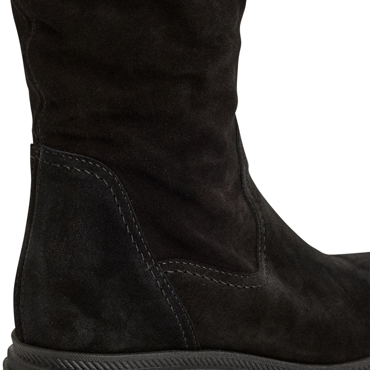 Bottes en cuir noir, TAMARIS
