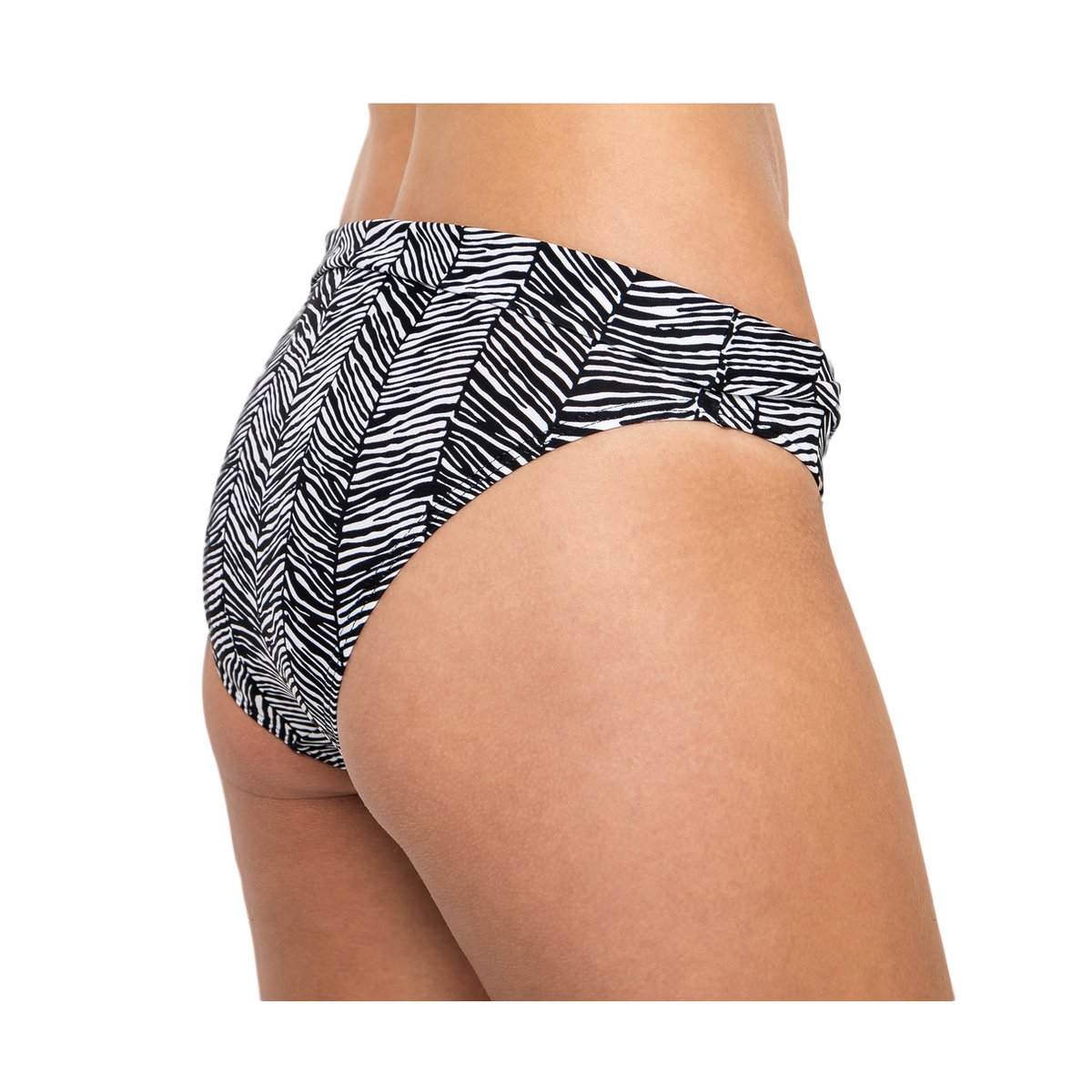 Bas maillot de bain ceinturé Sugar noir/blanc, LASCANA