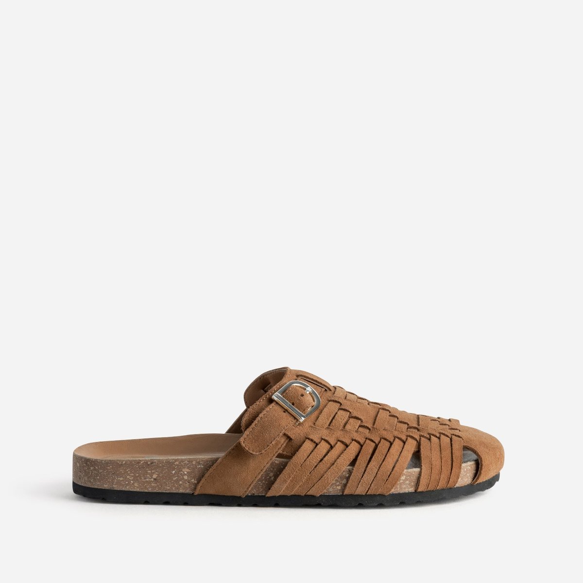 Mule en cuir DEBORA camel, ERAM