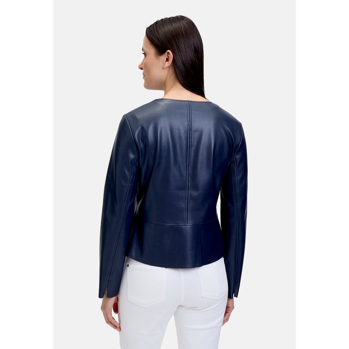 Blazer court à fermeture zippée dark sky, BETTY BARCLAY